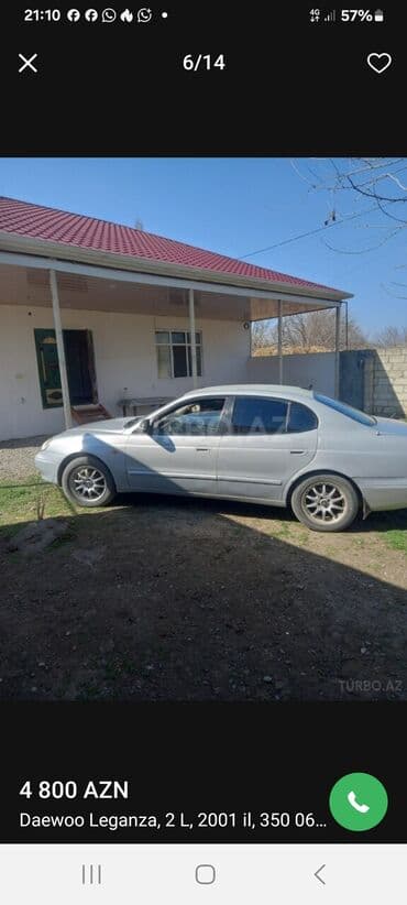 variator surətlər qutusu: Daewoo Leganza: 2 l | 2001 il Sedan — 9