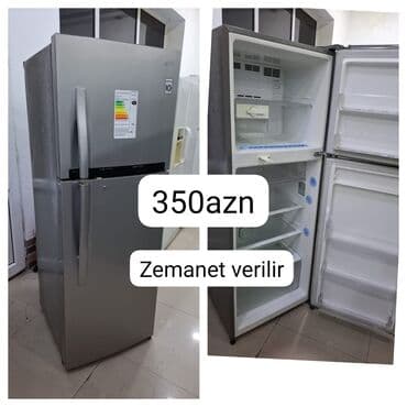 buzluq: 2 qapılı LG Soyuducu Satılır, rəng - Gümüşü — 1