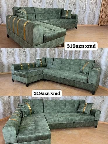 divan ofis: Künc divan, Yeni, Açılan, Bazalı, Parça, Şəhərdaxili pulsuz çatdırılma — 2