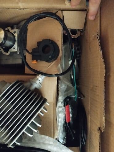 Motonəqliyyat: Velosiped üçün 80 kub təzə mator dəsti satılır əlimyandi qiymətə.Oz — 3