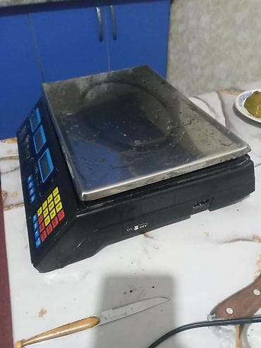 çəki daşı: Elektron ticarət tərəzisi – DAGLAR - Maksimum çəki: 40 kq - — 4