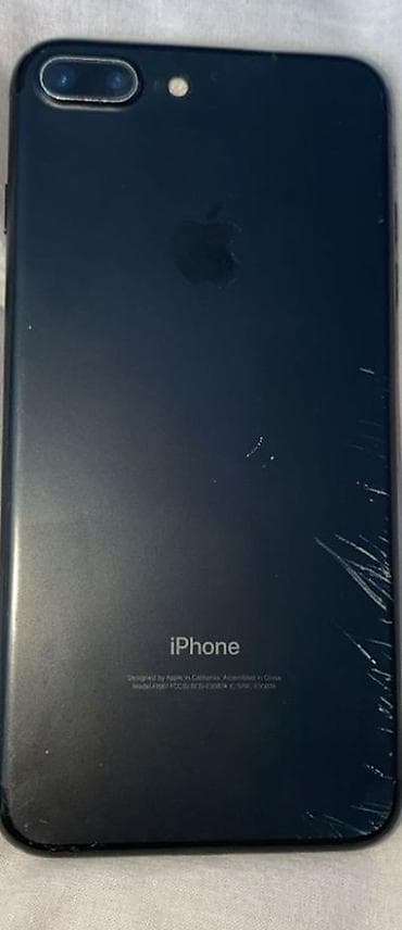 IPhone 7 Plus, 128 GB, Jet Black, Barmaq izi