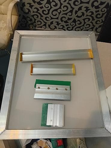 фикс: İpək ekran çap avadanlığı dəsti - Manual ekran çap presi: metal — 4