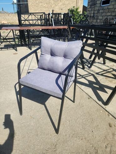 стол для балкона: Для гостиной, Новый, Нераскладной, Квадратный стол, 4 стула — 6