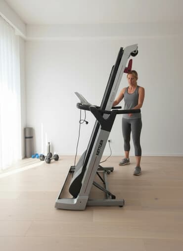 işlənmiş qacış aparatı: Kettler qaçış trenajoru - Brend/model: KETTLER (konsolda marka qeyd — 2