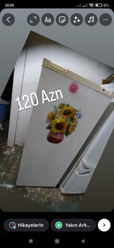 sok soyuducusu: 1 qapılı Soyuducu Satılır, rəng - Ağ — 1