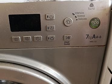 Paltaryuyan maşın Hotpoint Ariston, 7 kq, Təmirə ehtiyacı var, Avtomat, Qurutmasız — 3