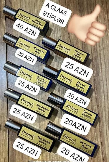 Hər zövqə uyğun kişi və qadın ətirləri