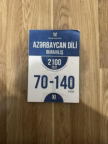 test kitab: Toplam dəyəri 70-80 azndi Aşağı yeri var Yarısı YENİ KİMİDİR bəziləri — 9