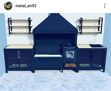 islenmis darvaza: Metal EN MMC olaraq istədiyiniz forma və ölçüde demir işlerinin — 10