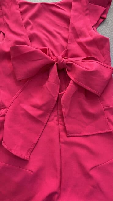 туника турецкая новая: Parlaq çəhrayı rəngdə, dizə qədər uzunluqda zərif ziyafət/libas. - — 4