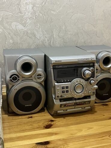 купить алису в баку: Samsung mini audio sistem – 3 hissəli Hi‑Fi mərkəz - İki ədəd güclü — 2