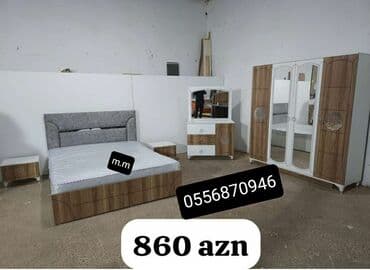 трюмо: İkinəfərlik çarpayı, Termo, Dolab, 2 tumba, Azərbaycan, Yeni — 3