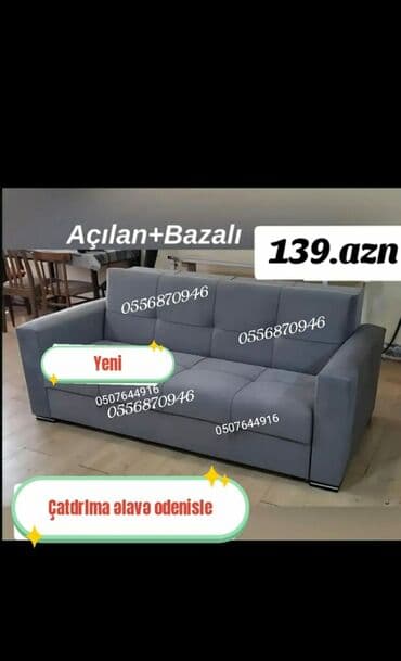 mətbəx ucun divan: Divan, Yeni, Açılan, Bazalı, Parça, Ödənişli çatdırılma — 2