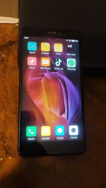 ikinci el thinkpad: Redmi Note 4, 32 GB, rəng - Qara, Barmaq izi — 3