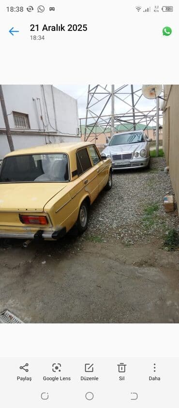 hundur maşınlar: VAZ 2106, sarı rəng, sedan kuzov. Xüsusiyyətlər: - Arxa çəkiş - — 1