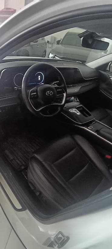 inci aku: Hyundai Grandeur – ağ rəng, sedan, R19 ikirəngli yüngül lehimli — 5