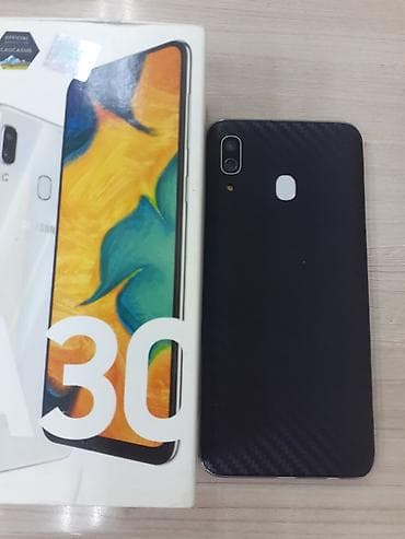 iphone 13 pro max ucuz: Samsung Galaxy A30, 32 GB, rəng - Ağ, Barmaq izi — 2