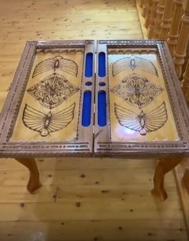 reception masa: Jurnal masası, Açılan, Taxta, Dördbucaq masa — 5