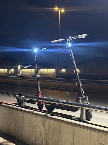samokat: Elektrik skuter - Şəhərdaxili sürüş üçün yığıla bilən konstruksiya - — 7