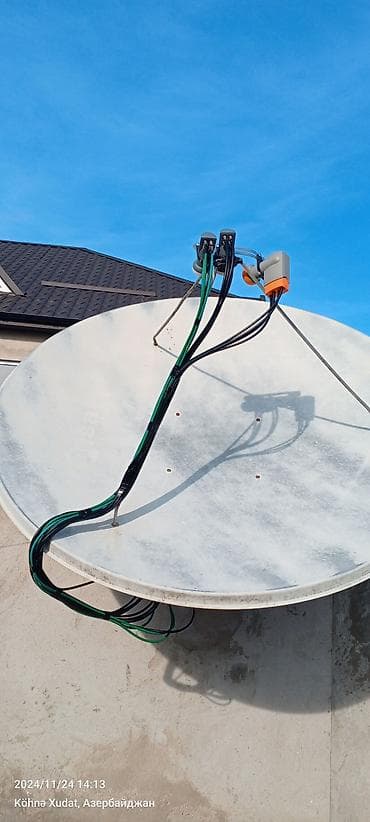 plastik su cənlərinin təmiri: Peyk antenalarının quraşdırılması | Quraşdırılma — 4