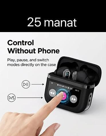 bultuz qulaqcıq: Yeni Simsiz (Bluetooth) Qulaqcıqlar, rəng - Qara — 1