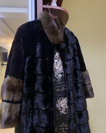 qara qonur tülkü xəzindən qadın şubaları: Qadın kürkü – uzun model(yalniz real alicilar narahat etsin,real — 2