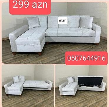 açılan kreslo: Künc divan, Yeni, Açılan, Bazalı, Parça, Şəhərdaxili pulsuz çatdırılma — 1