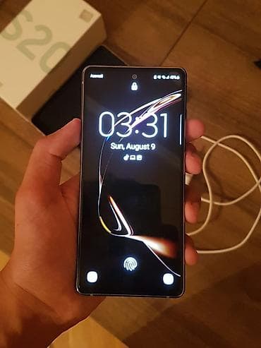 s20 fe ekran: Samsung Galaxy S20, 128 GB, rəng - Yaşıl, Barmaq izi — 5