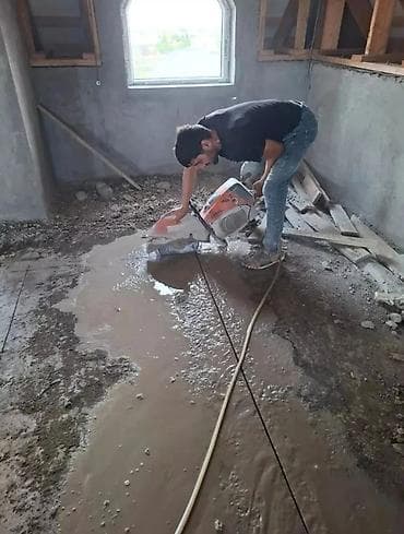 tv ekran təmiri: Beton və dəmir-beton kəsimi xidməti - Divar, döşəmə və tavanlarda — 9