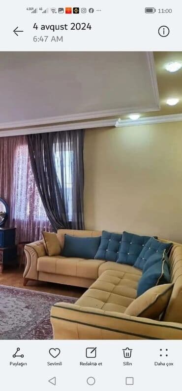 kunc divan modelleri 2020: Künc divan, İşlənmiş, Açılan, Bazalı, Parça, Çatdırılma yoxdur — 1