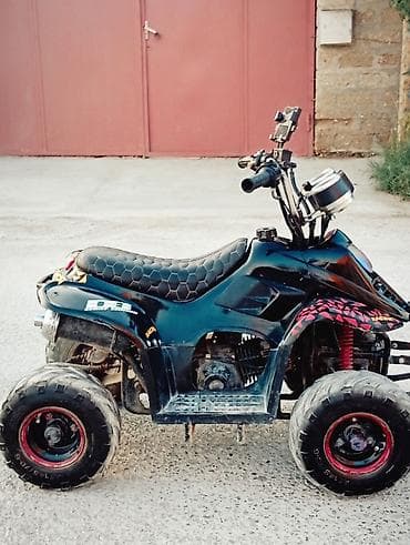 aqua disk: Uşaq/yeniyetmələr üçün mini ATV (kvadrotsikl) - Kuzov: qara rəng — 2