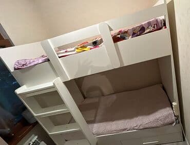 Qida məhsulları: Oğlan və qız üçün, Çarpayı, Matrassız, Siyirməli, Laminat — 1