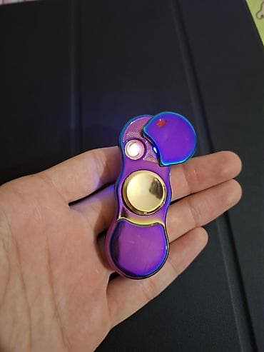 meta eynək: Alışqan spinner. Tam metaldır ve USB ilə zaryatka yigir. Mehsullar tam — 2