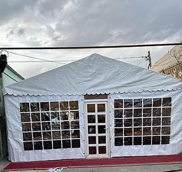 ev temiri sirketleri kreditle: Satilir/veriliş üçün iri tutumlu mərasim çadırı və daxilində komplekt — 6