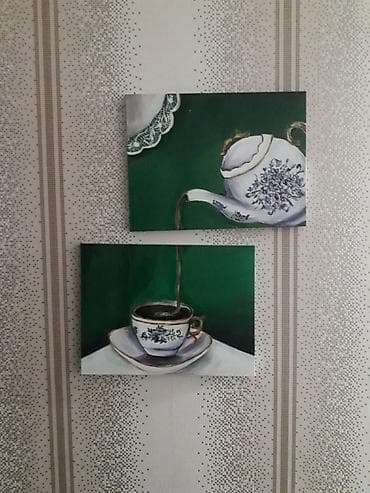 2 kətanlı Rəsm tablosu.Əl işi akril boya lalafo.az -da 2 kətanlı Rəsm tablosu.Əl işi akril boya