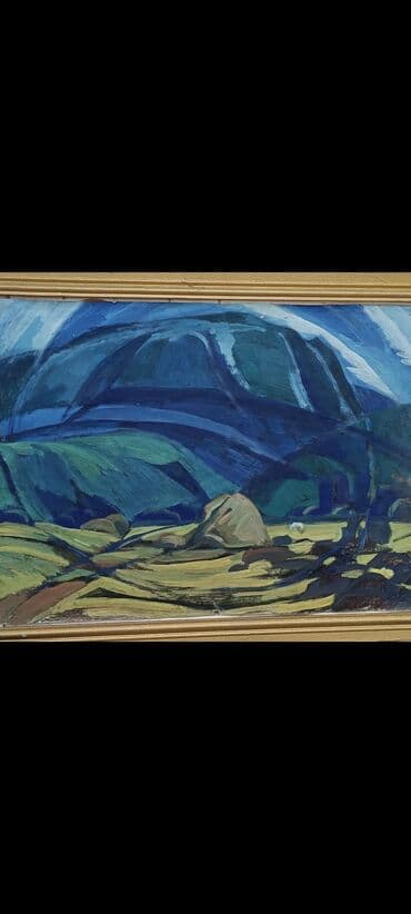 divar ucun şəkillər: Rəssam Mirteyyub Xəlilovun əl işləri. (Müxtəlif ölçülü Xols, Karton — 10