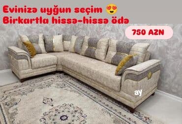 açılıb yığılan oturacaqlar (kreslolar): Künc divan, Açılan — 1