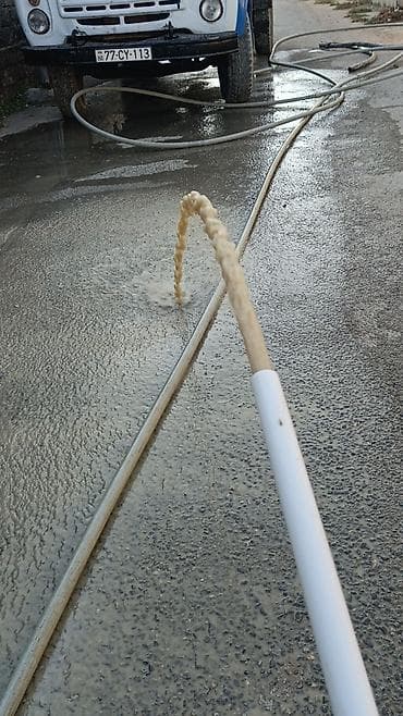 Şlanqlar: Su artezian quyusun bakida qazilmasi xidmet gosterik bine atçiliq — 5