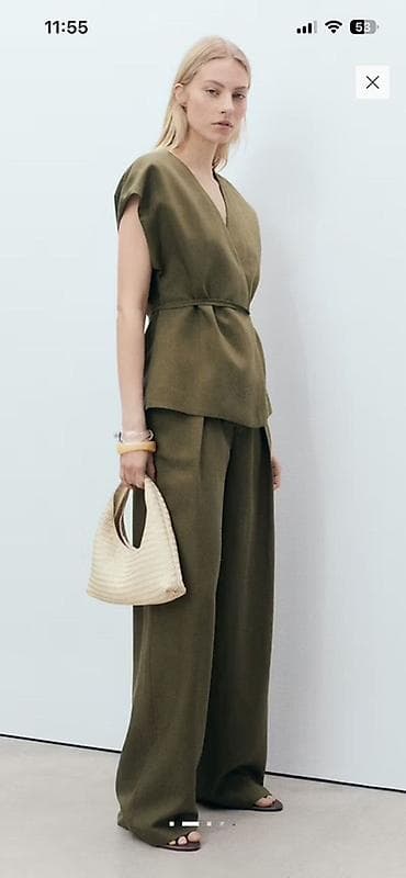 mango bluze: Ayrı ayrı təki 49 manat, hər ikisini alana dəst 80 mant. 42 bədən — 5