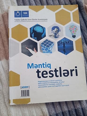 Məhsul: “Məntiq testləri” kitabı Nəşriyyat/başlıqda qeyd: Tələbə