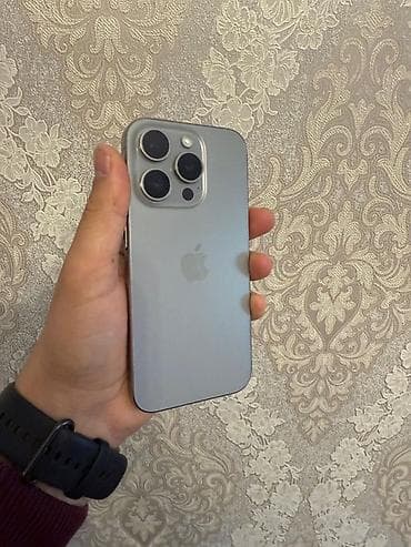 iphone 5 s plata: IPhone 15 Pro, Natural Titanium, Face ID — 4