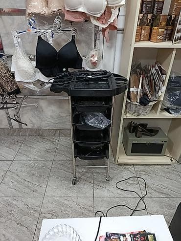 paltar rəfi: Gözəllik/saç salonu mebelləri və avadanlıqları dəsti - Vizaj və saç — 9