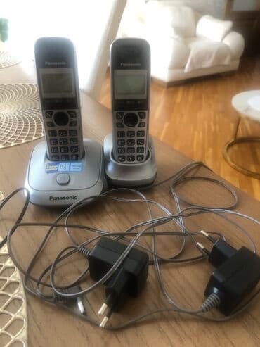 Техника для кухни: Стационарный телефон Panasonic, Проводной, Б/у, Бесплатная доставка — 1