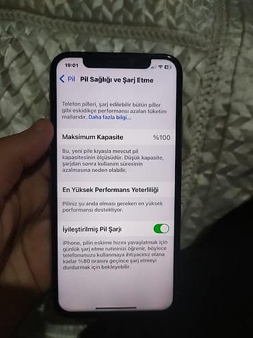apple 5 s: IPhone X, 64 GB, Gümüşü — 2