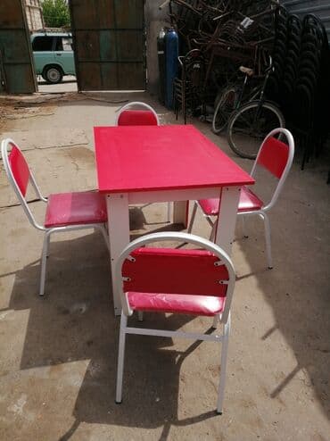 metbex stullari: Dördbucaq masa, Mətbəx üçün, Qonaq otağı üçün, Dəhliz üçün, 2 nəfər, Açılan, Ukrayna, 3 il zəmanət — 16