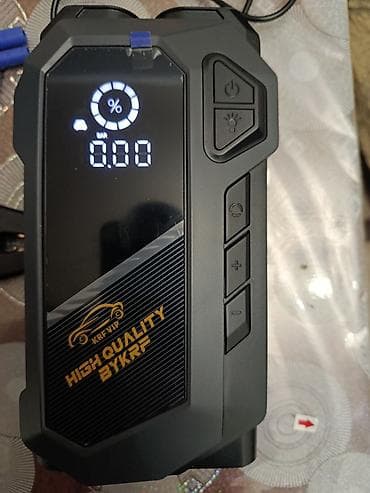 s150 motosiklet: Avtomobil üçün çoxfunksiyalı jump starter və kompressor seti — 2