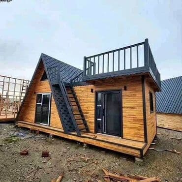 дом на колёсах: Zabrat 2 otaqlı, 32 kv. m, Kredit var, Yeni təmirli — 4