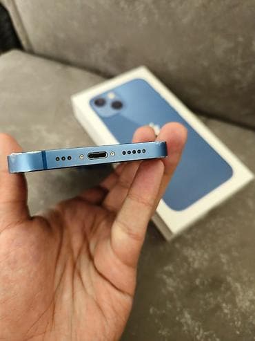 Мобильные телефоны и аксессуары: IPhone 13, 256 ГБ, Голубой, Беспроводная зарядка — 5