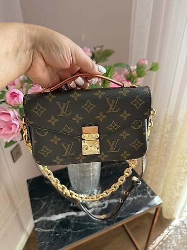 deri çanta: Louis Vuitton monoqram naxışlı çiyin/çapraz çanta - Klassik Monogram — 2